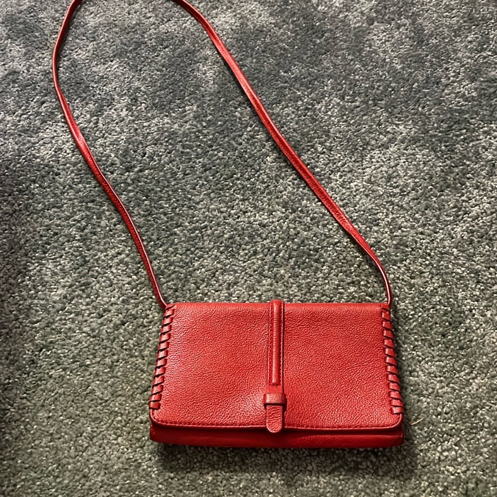 Fossil red purse